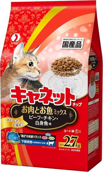 Canet Chip Cat Food Meat and Fish Mix 6.1 lbs (2.7 kg)