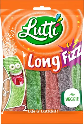 Lutti Long Fizz 200g (Pack de 1) - 80% de réduction