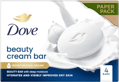 Dove Beauty Bar 4x 90g - Reduced