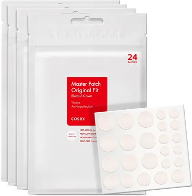 COSRX Master Patch Origineel Pasvorm (96 stuks (Verpakking van 4)) - 22% Korting