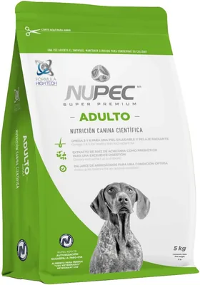 Croquetas Nupec para Perros Adulto con Omega 3 y 6, 5 kg