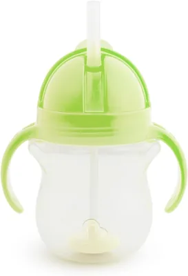 Munchkin Any Angle Click Lock Weighted Straw Trainer Cup, 7oz C, 33% Off