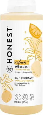 Honest Company Foaming Bubble Bath, Citrus Vanilla