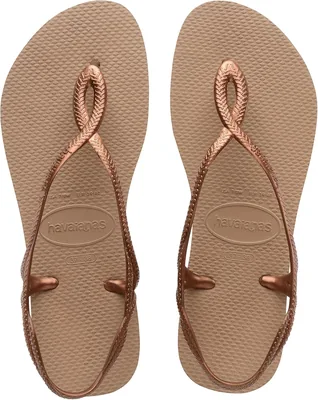 Havaianas Luna - Sandali eleganti e comodi per donna con fascia alla caviglia e suola antiscivolo