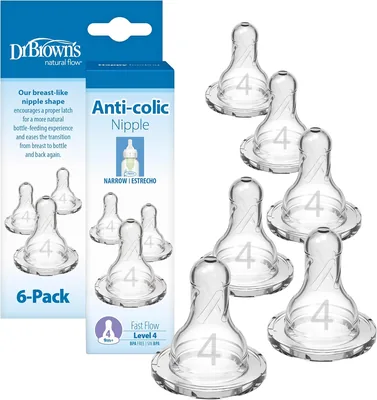 Dr. Brown's Nipple Level 4 (9m+) 6 Count Best Deal