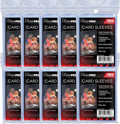 Ultra Pro - 1000 Soft Sleeves! PVC 8% Off