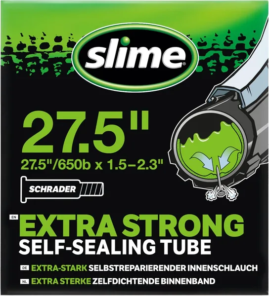 Slime 30058SL Bike Inner Tube with Slime Puncture Sealant