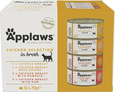Applaws Chicken Wet Cat Food 12 x 70g