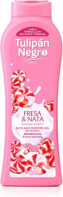 Black Tulip - Gel de ducha de fresa y crema, 15% de descuento