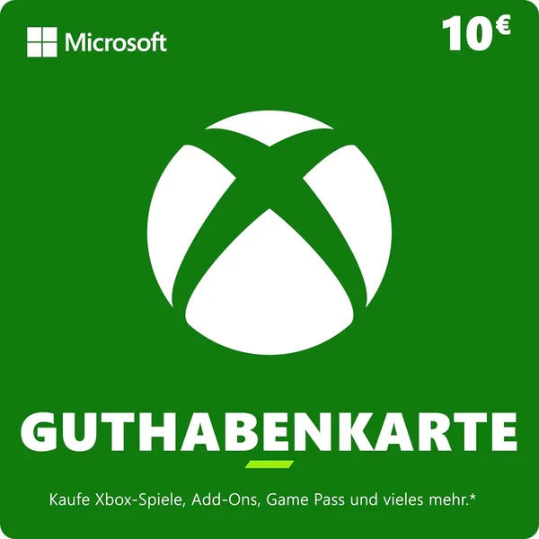 Xbox Guthaben | 10 EUR | Xbox Series X|S, Xbox One & Windows [Download Code]