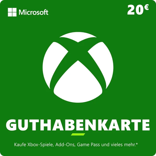 Xbox Guthaben | 20 EUR | Xbox Series X|S, Xbox One & Windows [Download Code]