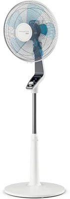 Rowenta Silence Extreme Ventilatore da Pavimento con 4 Velocità e Turbo Boost, Oscillazione Automatica, Bianco, Vu5640 - 27% di Sconto