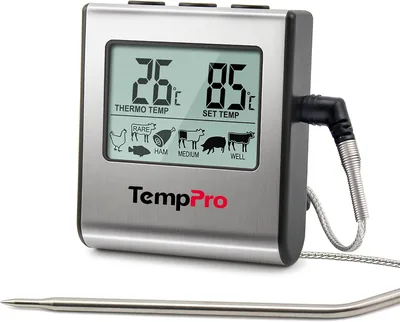 ThermoPro TP16B Digital Köksküla Thermometer med Büyük LCD-tach och Timer