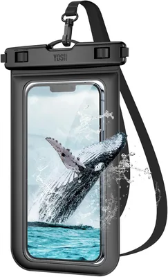Étui étanche pour smartphone YOSH, poche IPX8 pour iPhone 17/16/15/14/13/12/11 Pro Max Samsung S26/S25/S24 Ultra A17 - Meilleur prix