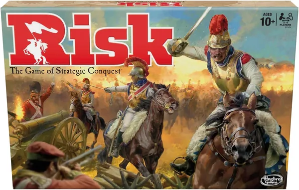 Hasbro Gaming Risk: Strategic Board Game for 2-5 Players (Aged 10+)