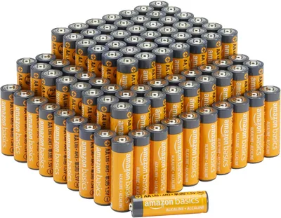 Basics 100 AA Alkaline Batteries Best Deal