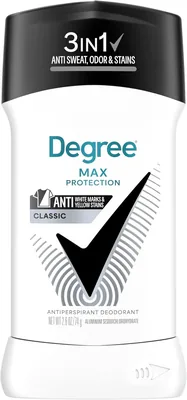 Degree Men UltraClear Antiperspirant Deodorant Black+White, 72h Protection