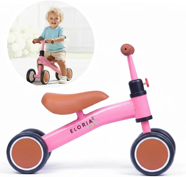 Bicicleta de Equil brio Infantil Sem Pedal - Para Crianas a Partir de 1 Ano | Desenvolve Coordena o Motora e Equil brio