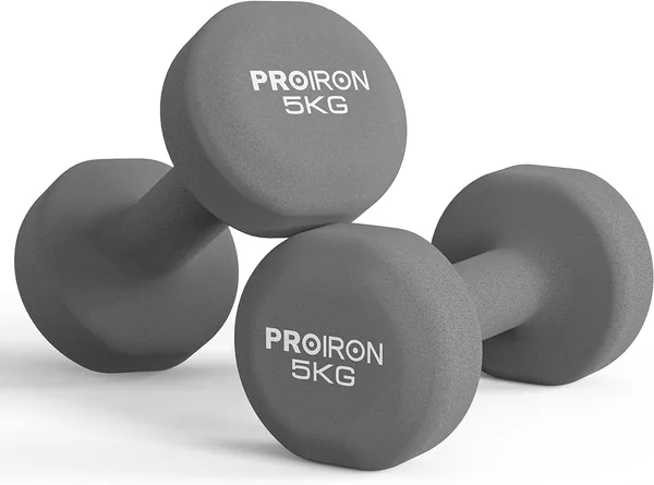 PROIRON ダンベルセット 2.2ポンド～5ポンド