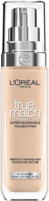 L'Oréal Paris True Match Foundation 3.R/C 1 fl oz | Natuurlijk dekkende vloeibare basis met hyaluronzuur en SPF1