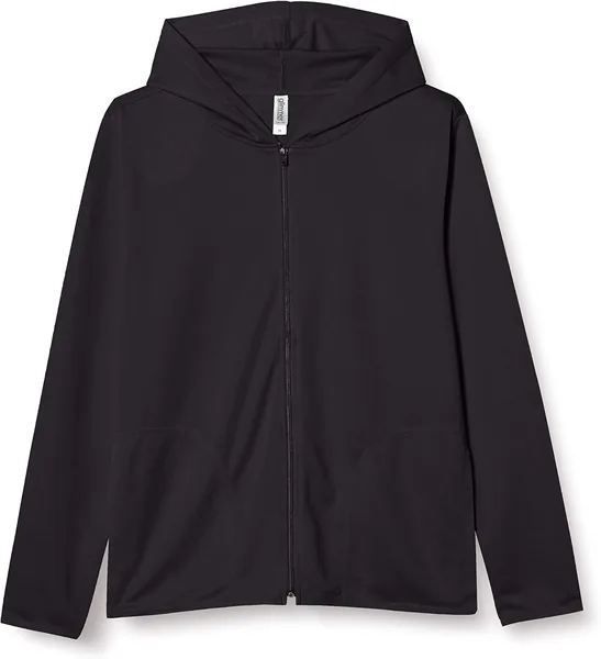 Glimmer 00338-AMZ Men's 4.4 oz Zip-up Hoodie, Dry, Long Sleeves, UV Protection