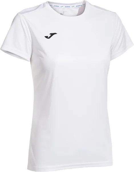 Joma Women's Short Sleeve Sports Shirt, 6XS - 3XL - Keeps the Contact with the Body Dry, Ideal for Running or Gym - Combi