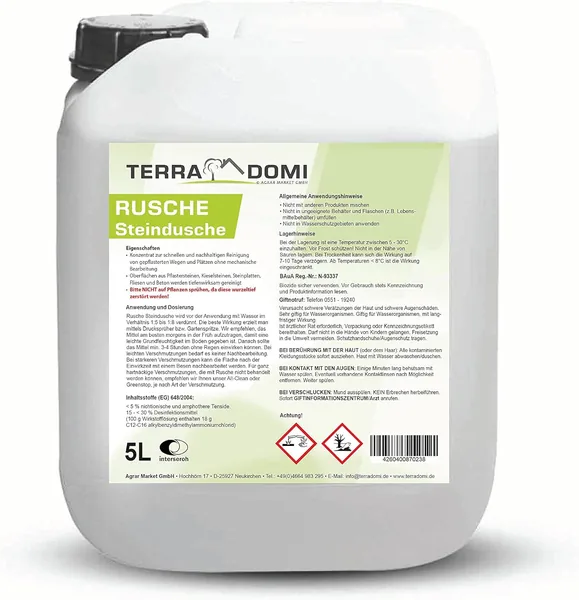 Terra Domi Rusche Stone Shower 5L Concentrate