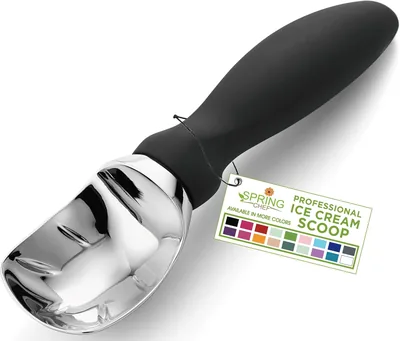 Spring Chef Ice Cream Scoop - Heavy Duty Handle Best Deal