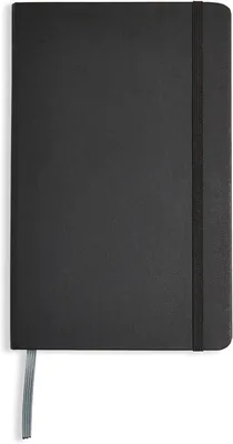 Amazon Basics Classic Notebook, Large, Ruled, Black Best Deal