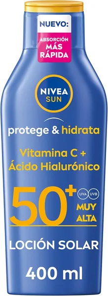 NIVEA SUN Protects & Hydrates - Sunmilk FP50+ Body Sunscreen