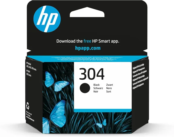 HP N9K06AE 304 Black Standard Ink Cartridge