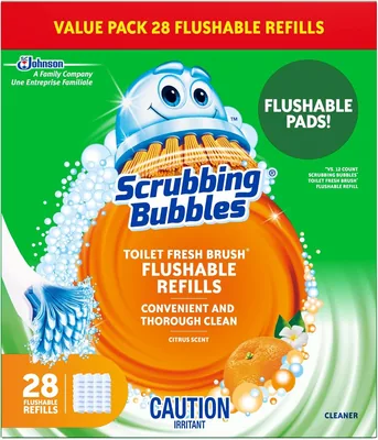 Scrubbing Bubbles Toilet Bowl Cleaner 28 Refills - 20% Off