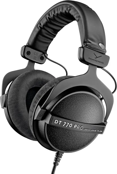 Beyerdynamic DT 770 PRO 80 Ohm Black Limited Edition Casques Filaires Fermés pour Enregistrement et Monitoring Professionnel - Meilleur Prix