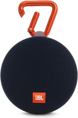 JBL Clip 2 Waterproof Bluetooth Speaker (Black)