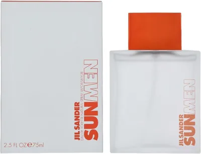 Jil Sander Sun Men Eau de Toilette für Herren | Holzig-würzige Eau de Toilette mit Kardamom, Rosmarin und Zedernholz