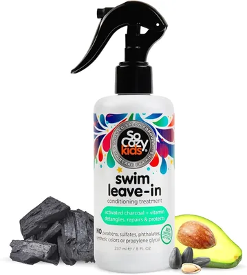 SoCozy Swim Leave In Conditioner Spray for Kids Hair 8 Fl Oz