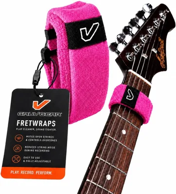 Gruv Gear FretWraps HD 'Puff' String Muter Pink Medium