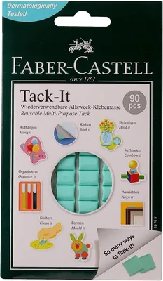 Faber-Castell Reusable Tack-It Adhesive 50Gm Green, 32% Off