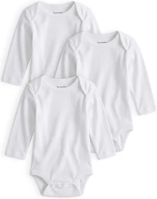 Yoofoss Organic Cotton Bodysuit 3 Pack