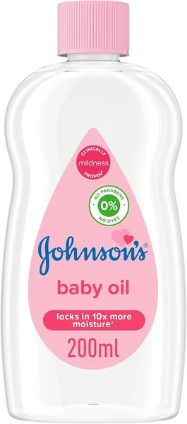 Johnson's Baby Soothing Moisturising Oil (200ml)