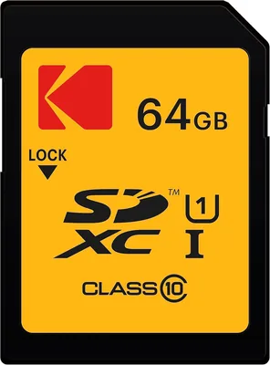 Kodak SD Card 64GB UHS-I U1 - 6% Off