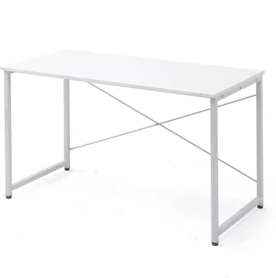 サンワダイレクト 100-DESKF004 コンピュータデスク 幅47.2×奥行23.6インチ (120×60cm) モニターアーム対応 デスク PCデスク