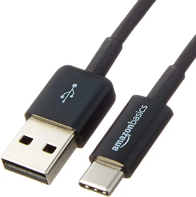 Amazon Basics Cavo di Ricarica USB-C a USB-A 2.0 per Ricarica Rapida 480Mbps Certificato USB-IF per iPhone 16/15, iPad, Samsung Galaxy e Altri