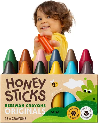 Honeysticks Beeswax Crayons 12 Pack - Best Deal