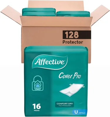 Protector Afectivo CoverPro para Cubrir Superficies, 60 cm x 90 cm, 128 Piezas