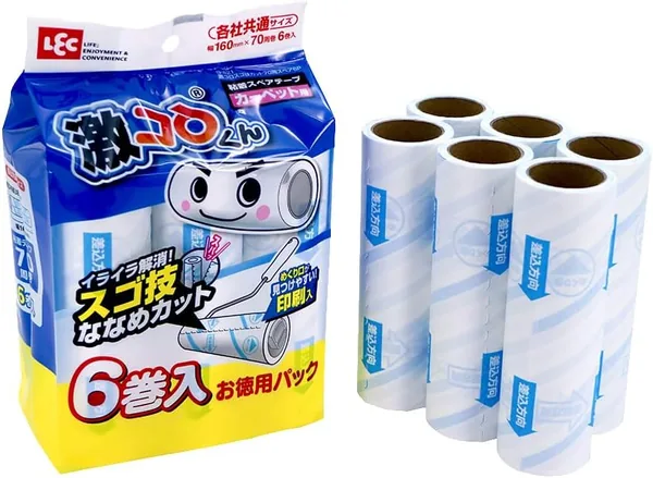 LEC Geki Koro Super Skill Cut 70 Rounds Spare 6-Pack