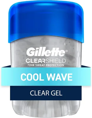 Gillette Clear Gel Cool Wave Antiperspirant Deodorant, 0.5 Ounce - 50% Off