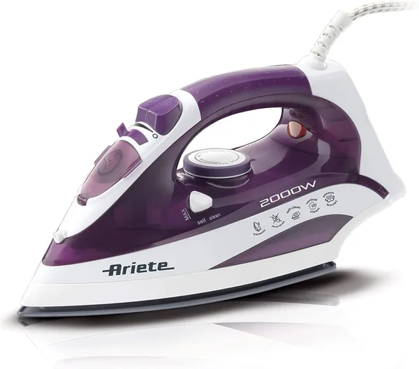 Ariete 6235 Steam Iron 2000W, White/Purple