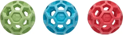 JW Pet Company Mini Hol-ee Roller Dog Toy, 3 Pack - Small