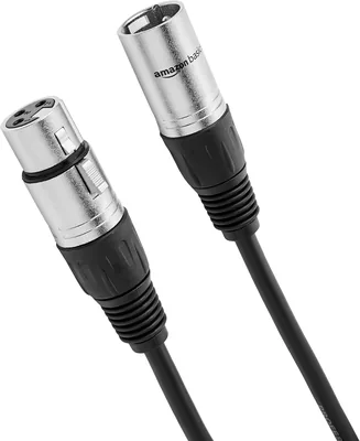 Basics XLR Microphone Cable 10ft Black Best Deal